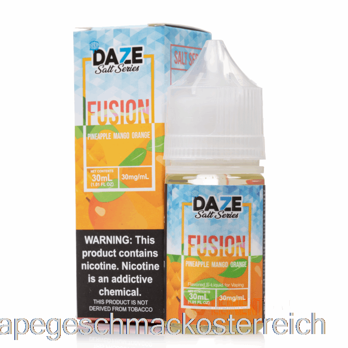 Eisgekühlte Ananas-Mango-Orange – 7 Daze Fusion Salt – 30 Ml 30 Mg Vape-Geschmack